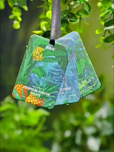 Fragrance Tablet 🌹 汽车香薰 Minyak Wangi Fragrance Tablet Penyegar Udara Kereta Gantung Lasting Car Interior Aromatherapy Perfume Deodorizing