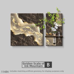 RUIBAHAO | Luxury Creative 3D Wall Hanging Painting