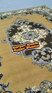 SUPER SHAMA Karpet Lantai 260X360 SS621 Brown