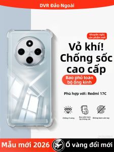 DAOWAIREN | Bao Bảo Vệ Chống Sốc Trong Suốt cho Redmi 17C