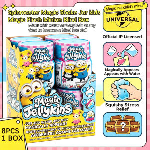 Spinmaster Shake Jar Minion Fruit Cartoon Magic Gel Decompression Toy Add water to get a variety of hidden surprise decompression toys