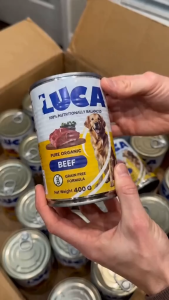 LUCA: Dog food - Canned Wet Food (AVAILABLE IN THREE FLAVORS)