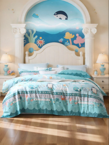 FUANNA (富安娜) | 100% Cotton Kids Student Bedding Set