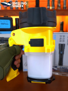 SMILING SHARK ST3425 LED Flashlight Super Bright Search Light 6Mode With COB Camping Light Type-c Rechargeable Torch Light Waterproof Outdoor Lighting