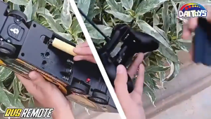 LEEMAN - Mainan Jetbus RC Basuri Baterai Charge Telolet DM20