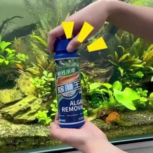 300ml 1/2PC Algaecide for Fish Tank Remove Aquarium Moss Remover Fish Tank Water Purification Algae Removal Cleaner Clarifying