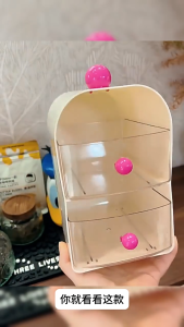 Layer Transparent Drawer Coffee Organizer Desktop Tea Coffee Storage Box Practical Coffee Organizer Corner