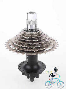 Dụng Cụ Cảo Tháo Líp Thả Có Chốt Giữa TOOPRE – Dành Cho Xe Đạp Trục Cốt Rỗng Ty Bật