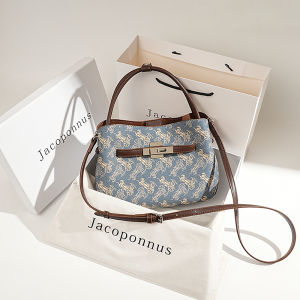 Jacoponnus Genuine Leather Kelly Bag Womens Crossbody Bag Fashion Trend Commute Soft Handbag Pure Color Shoulder Bag