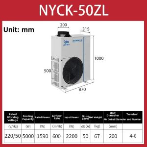 NYW | Commercial Kitchen New Airflow Efficient Cooling Air Conditioner