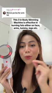 BODY SHAPER SLIM WAIST SLIMMING MACHINE for Face and Body with FREE 300ml SLIMMING GEL RF Machine 3 in 1 Fat Burning Face Lifting Ultrasonic Lipo Cavitation