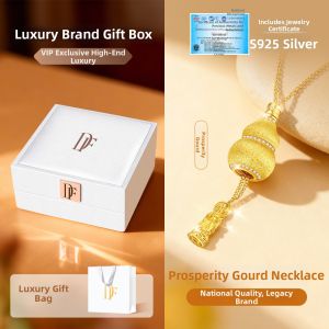 East Beauty | Wealth Symbol Golden Silver Necklace 2026 Style
