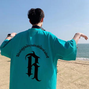 Jiaxun | Summer Oversized Fashionable Mens T-Shirt