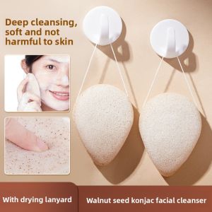 CHUBEISHI | Deep Cleansing Exfoliating Face Sponge with Hanging Loop