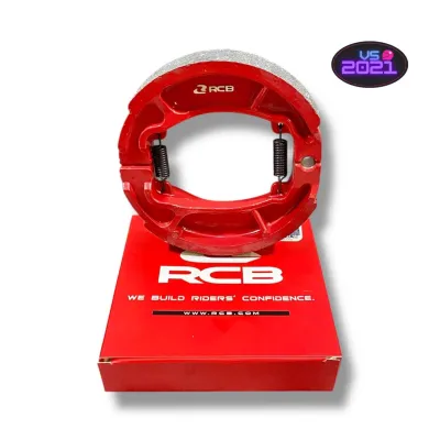 [แพคเกจใหม่] ผ้าเบรคหลัง PCX-ทุกรุ่น (ยกเว้นรุ่นดิสหลัง) pcx-160(ดรัมหลัง)CLICK-110 (ทุกรุ่น) c-125c-150c-160SCOOPY-IZOOMER leadgeonoi-con ผ้าเบรค RCB ผ้าเบรค RACING BOY