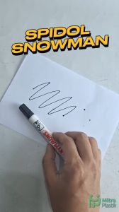 Spidol Snowman G12 Permanent Marker Spidol Permanen Merah Hitam Biru G-12 Marker Permanent Broad Point Alat Tulis Ekspres Dan Ekonomi Spidol Untuk Berbagai Permukaan - Lazada