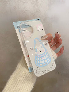 Cute Shopping Bag West Highland Dog Phone Case Full Protection Apple 16Promax iPhone 17 pro Max 14 Anti-Fall 13 Full Cover 12 New Model 15 pro Max Creative Sensation