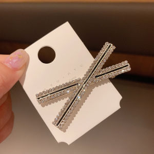 Pearl Hair Clip Womens Fashionable Hair Accessories Side Bun Hairpins Star Shape Crystal Embedded round Pearls New 2025