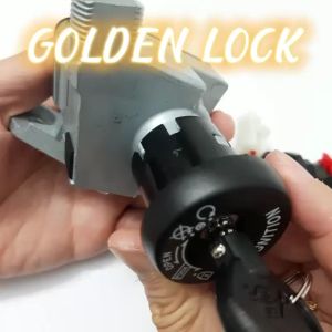 Bộ ổ khoá xe SH 150 Ý/ Dylan/ PS Chìa 8 cạnh chống trộm hàng Đài Loan (có ổ khóa cốp)