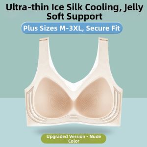YUNASHA | Summer Seamless Ultra-Thin Cooling Silk Bras