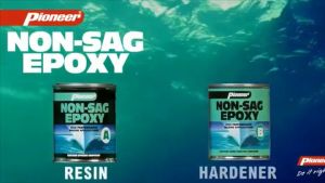 Lem Epoxy 2 Komponen Pioneer Non Sag Marine 170gr Dempul Kolam Anti Bocor Lem Serbaguna