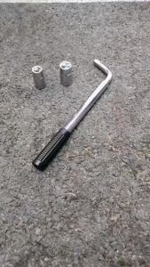 Kunci Roda Ban Tarik Socket Bolak Balik L 19 x 21 mm Bisa Panjang Pendek Telescopic Wheel Nut