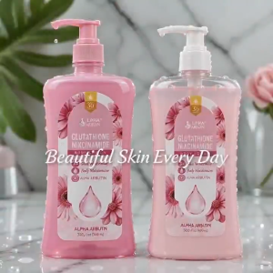 Glutathione Niacinamide Body Lotion-Buy 1 Get 1-500ML W/ SPF 50 PA++ Bare Vanilla Long Lasting Scent