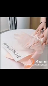 SET 10 Tờ giấy gói hoa Mika 1 màu chống thấm nước 23 màu sắc lựa chọn. Kích thước 58x58 cm