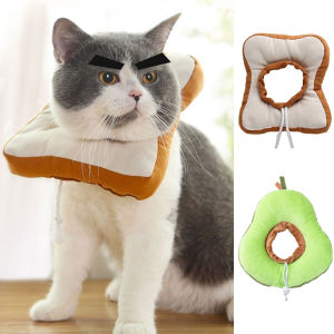 Pet Elizabeth Collar Circle Dog Cat Protective Ring Safety Collar Circle Cotton Cloth Head Cover