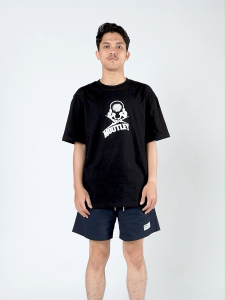 Moutley Kaos Pria Lengan Pendek Oversized Fit Katun 20s Stain OL-080425