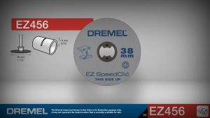 Dremel ใบตัดโลหะ EZ Lock 1 1/2 research 5Pcs 456