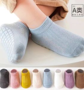 Childrens Floor Shoes Non Slip Summer Baby Toddler Shoes Soft Bottom Baby Cooling Thin Hollow Breathable Indoor Ankle Sock