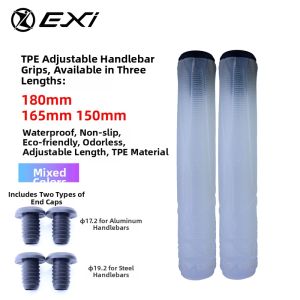 Mixed Color BMX Mountain Bike Handlebar Grips No Ear 180mm Long for Handlebar Diameter 22.2mm Bicycle Accessories