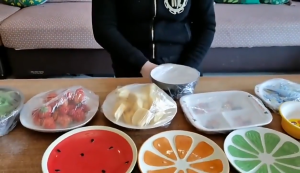 500PCS Food Grade Household Plastic Wrap Disposable Food Cover Fruit Plastic Wrap Fresh Cover Penutup Makanan