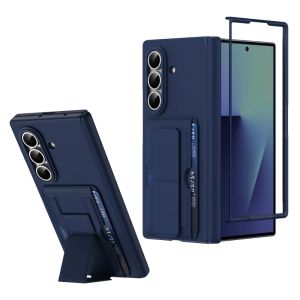 VYOPBC | Hinge Protection For Samsung Galaxy Z Fold 8 Ultra Fold 7 6 5 Multifunctional Card Slot Bracket Phone Case With Screen Protector