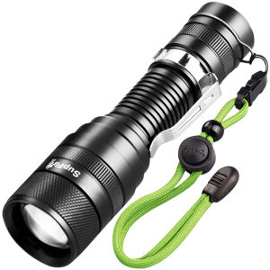 Supfire F5 Rechargeable Ultra-Bright Waterproof Long-Range Special Forces Flashlight Aluminum Alloy Outdoor Camping Travel Lighting