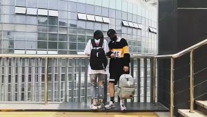 Uni.Y กระเป๋าเป้สายเกาหลี กระเป๋าเป้เดินทาง กระเป๋าเป้ลำลอง backpack