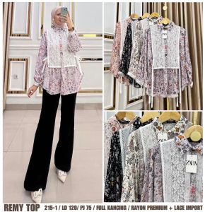 Ready Femme Top selena top READY rayon diamond LABEL ZARA terbaru kekinian