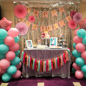 กระดาษพู่ สำหรับห้อยตกแต่งปาร์ตี้ 5 ชิ้น Party supplies BUY HERE