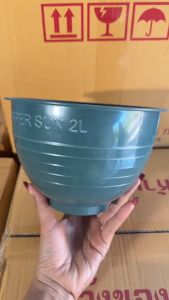 (แพ็ค 20 ใบ) ถ้วยยาง ขนาด2000cc (2ลิตร) สีเขียว จอกยาง กะลายาง ถ้วยรองน้ำยางพารา พลาสติกคุณภาพดี เหนียว ทน ใช้ได้ยาวนาน คุณภาพเกรดเอ ขอบหนา