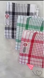 Kain Lap Serba Gunanya Dapur & Serbet Makan Motif Kotak