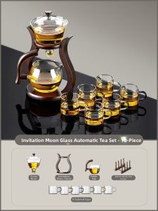 SHANGYANFANG | Lazy Use Automatic Tea Set Magnetic