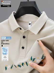 TUCANO | Embroidery Polo Shirt for Men Thin Loose