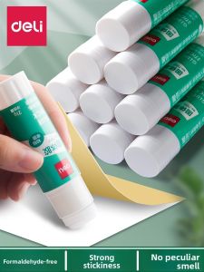 deli | High-Viscosity Strong Adhesive Non-Toxic Solid Glue Stick