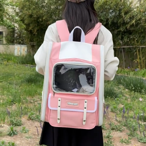 Smart Pets Breathable Universal for All Seasons Portable Pet Backpack Folding Pet Backpack