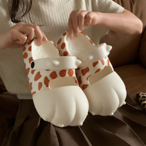 XIXITIAO | Slim Dalmatian Pattern Anti-slip Summer Slippers