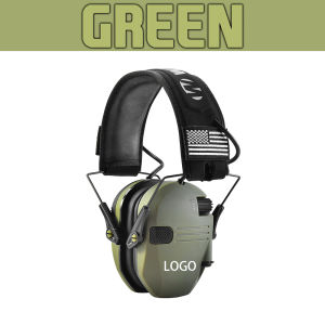 ARC Rail Helmet Mounted Tactical Headset Electronic Hearing Protection Professional Hunting Shooting Active Noise Reduction