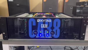 KYTAS CA38-High Power 3U Professional Amplifier 1700W × 2 Channels Bridged Series 8-4 Ohms KTV Party