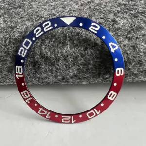GEEKTHINK | Phụ Kiện Thay Thế Viền Đồng Hồ Kiểu Thợ Lặn GMT Bằng Gốm Và Nhôm 38mm Dành Cho Vỏ Đồng Hồ 40mm