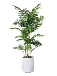 Large Living Room Floor Pot Plant Decoration Fake Flower Nordic Style Turtle Back Bamboo Ornament Green Plant Home Decor